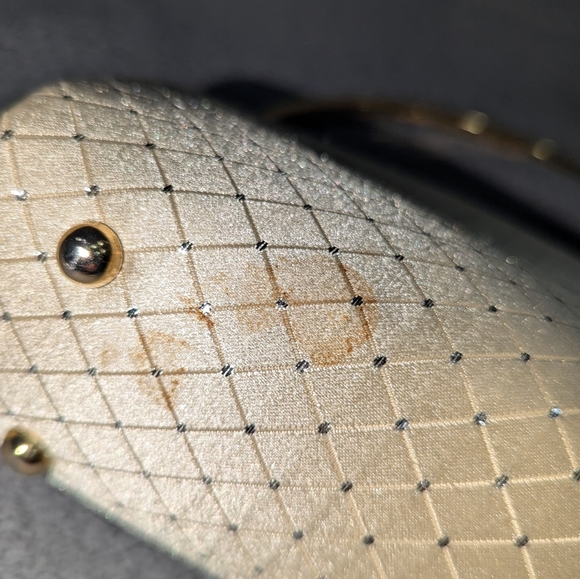 VINTAGE Diamond Pattern Handbag - Picture 7 of 8